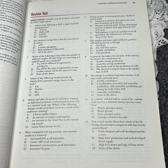 SET OF 3 AMERICAN COLLEGE OF SPORTS MEDICINE CERTIFICATION ACMS TEST PREP BOOKS - Picture 17 of 17